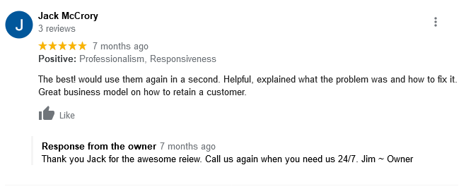 google hvac review